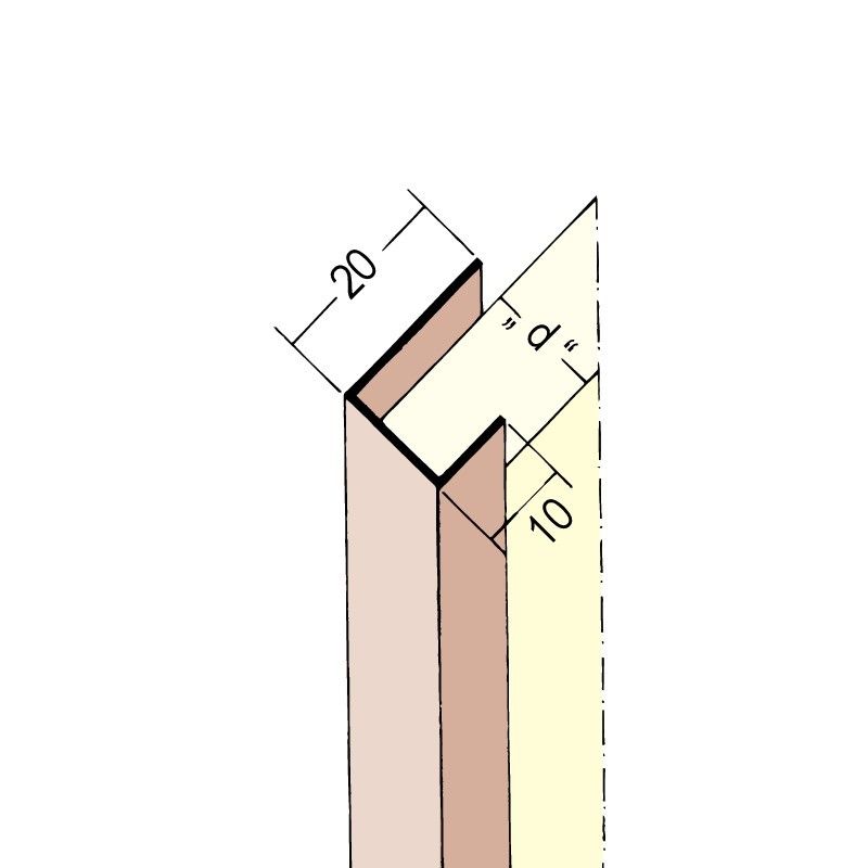 Einfassprofil Trockenbau
