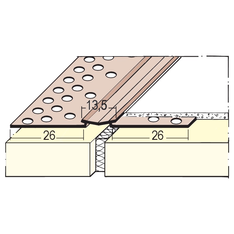 Bewegungsfugenprofil