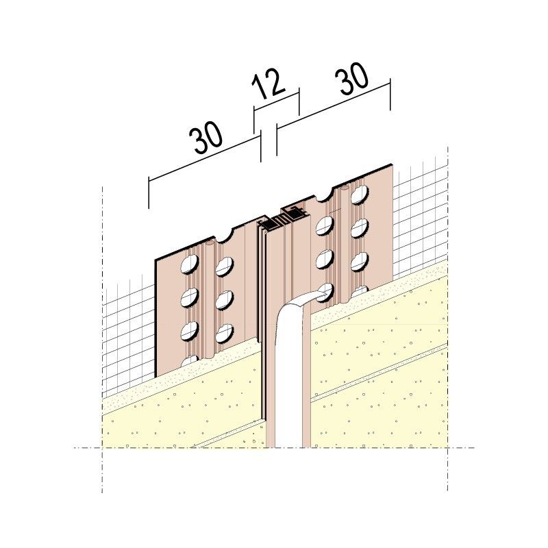 Dehnungsfugenprofil WD