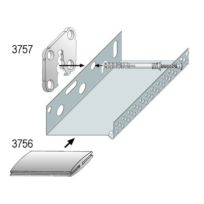 Sockelprofil-Verbindungsstück