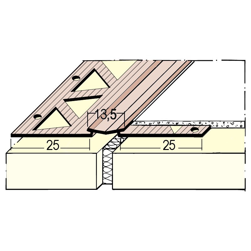 Bewegungsfugenprofil