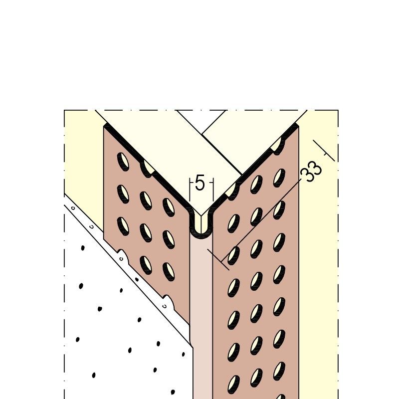 Kantenprofil Trockenbau
