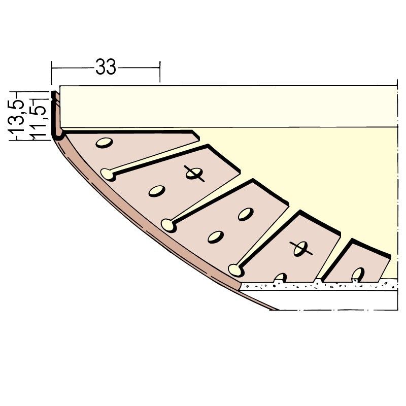 Abschlussprofil Trockenbau