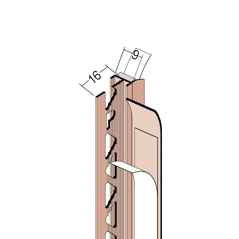 Anputzdichtl. m. Schutzl.