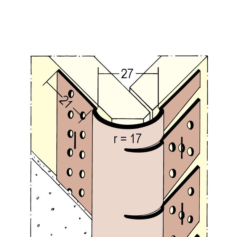 Kantenprofil Trockenbau