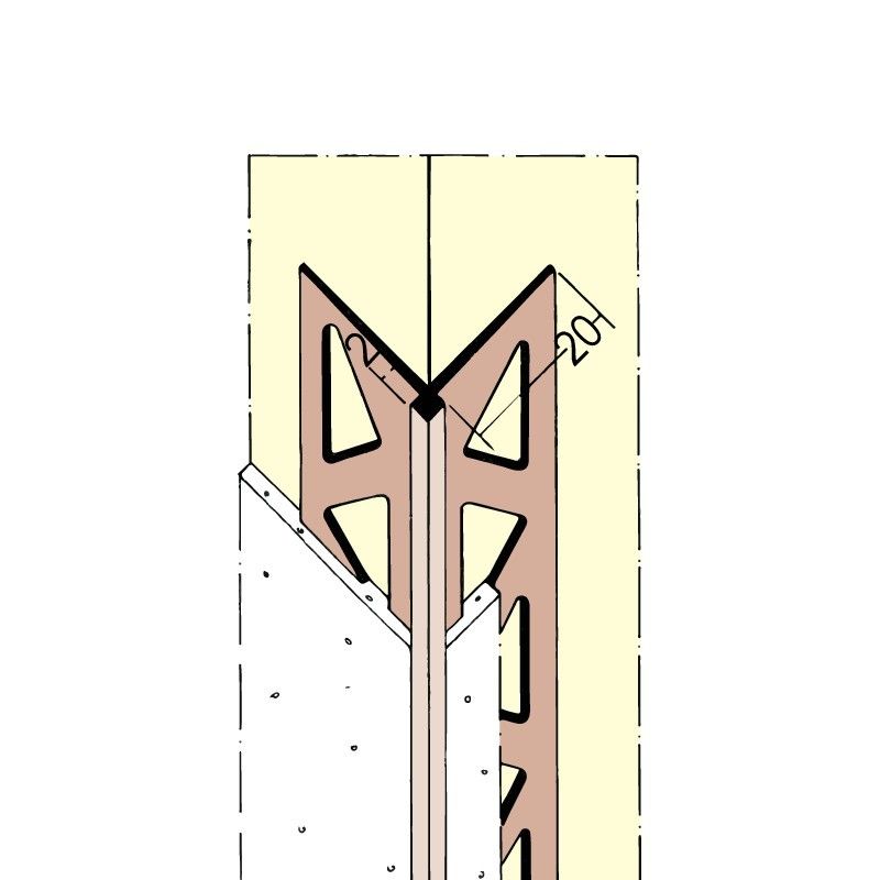 Kantenprofil Trockenbau