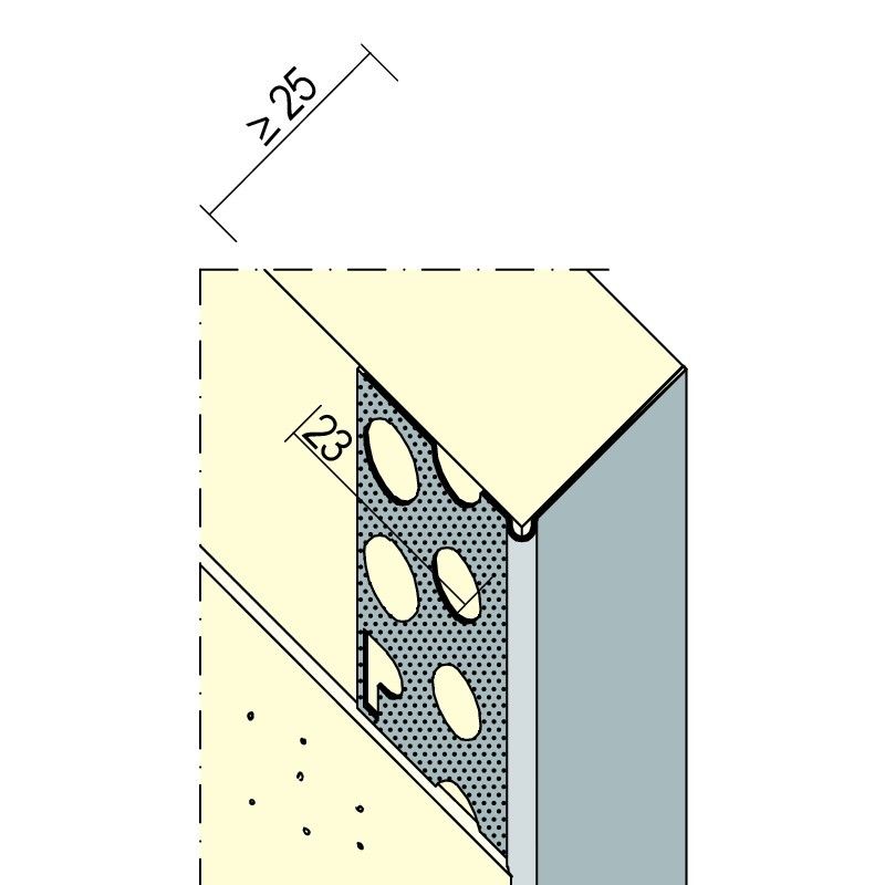 Abschlussprofil Trockenbau