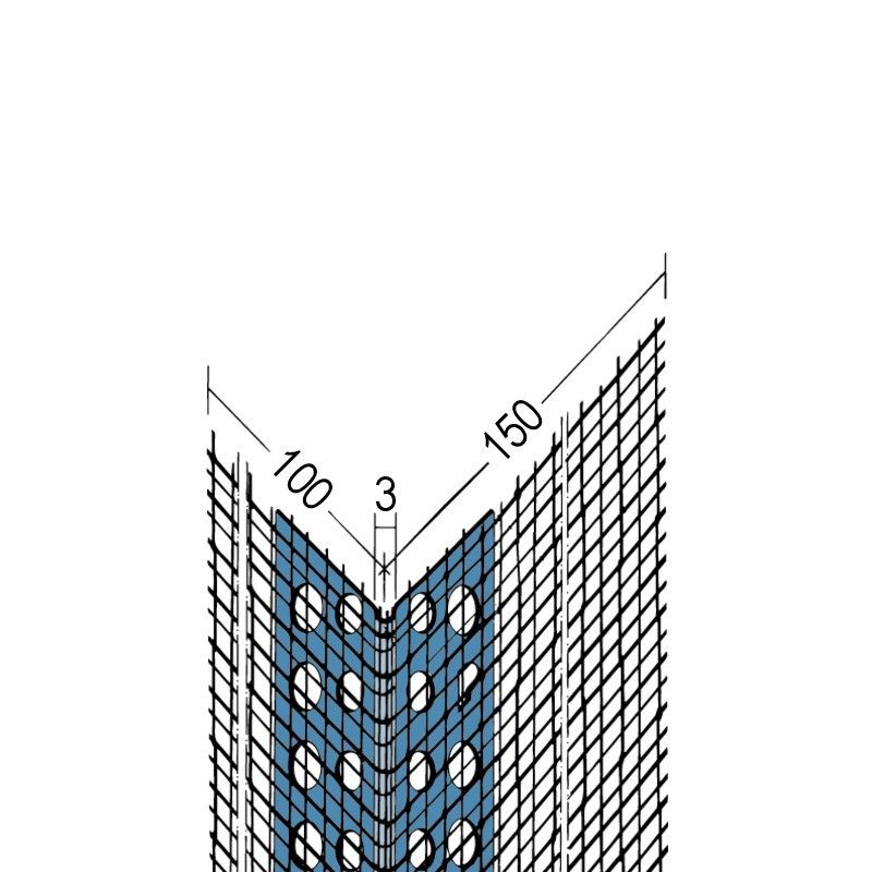 Gewebeeckwinkel WD