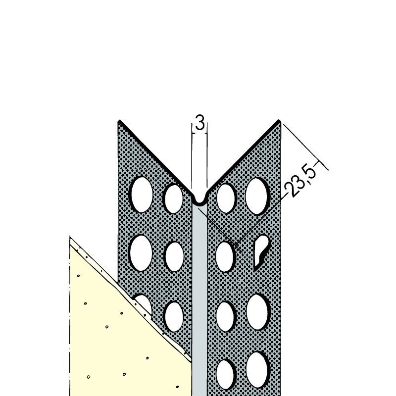 Kantenprofil Trockenbau
