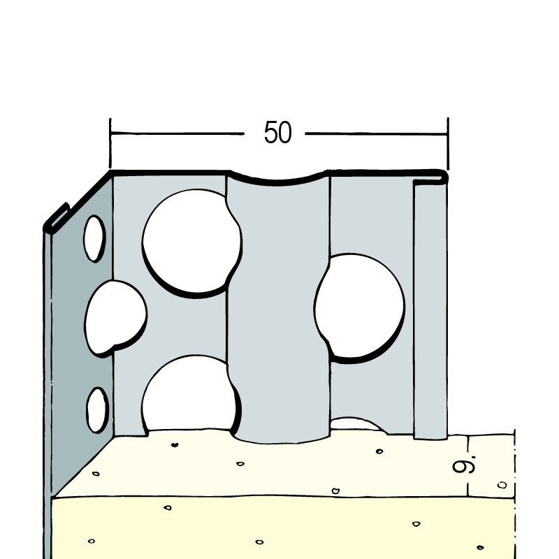 Kantenprofil rund.Kopf