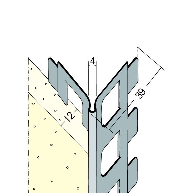 Kantenprofil rund.Kopf