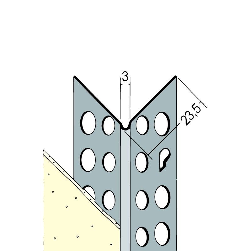 Kantenprofil Trockenbau