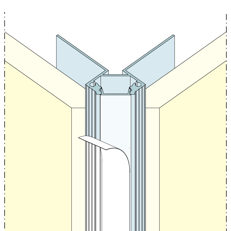 LUMINO LED Außeneckprofil
