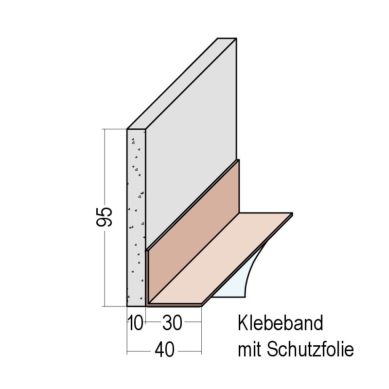 Bewegungsfugenprofil Estrich