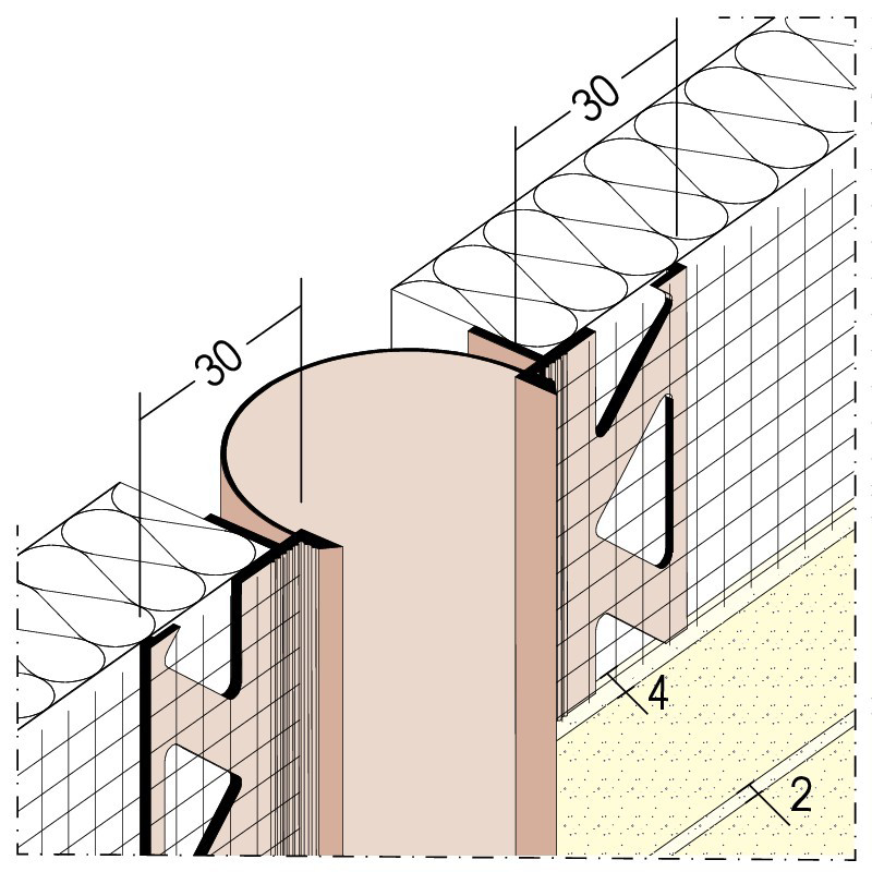Dehnungsfugenprofil WD