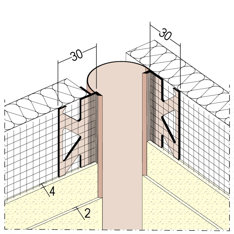 Dehnungsfugenprofil WD