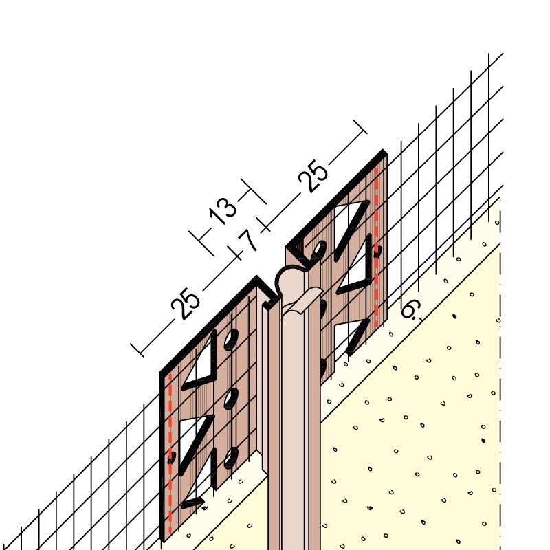 Bewegungsfugenprofil WD