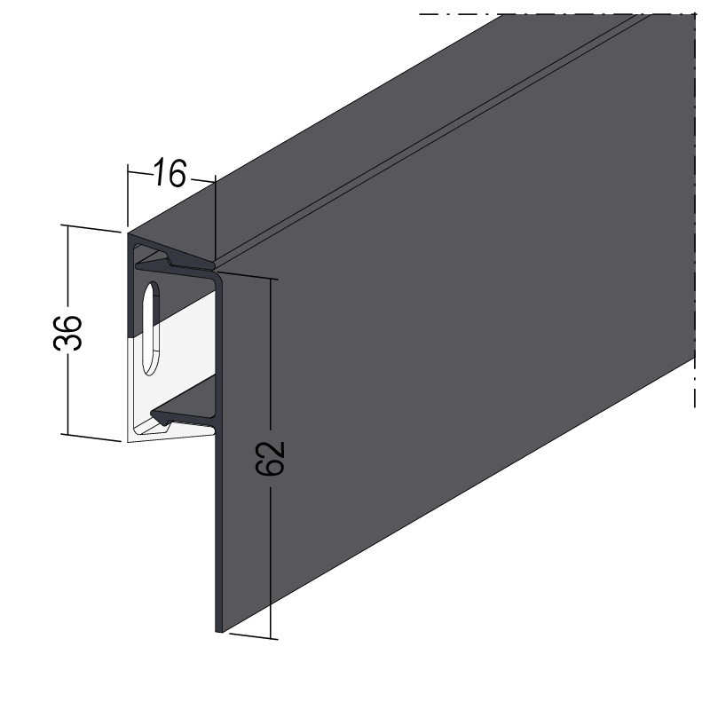Noppenbahnprofil Univ. Set