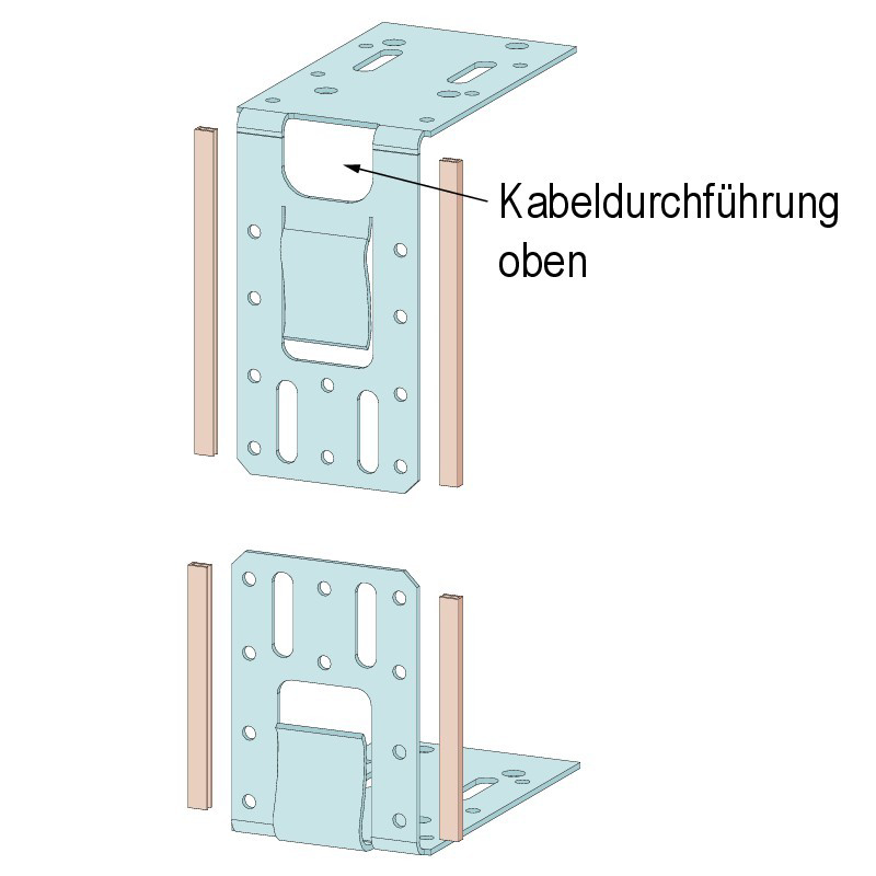 Türpfostensteckwinkelset