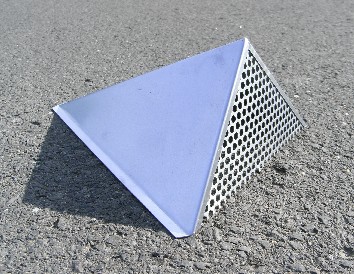 Spitzgaubenlüfter-Haube