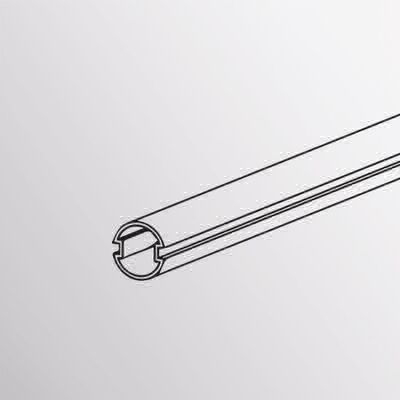 Schneefangrohr mit Nut