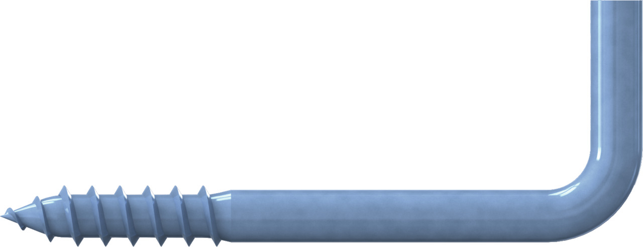 Gerader Schraubhaken