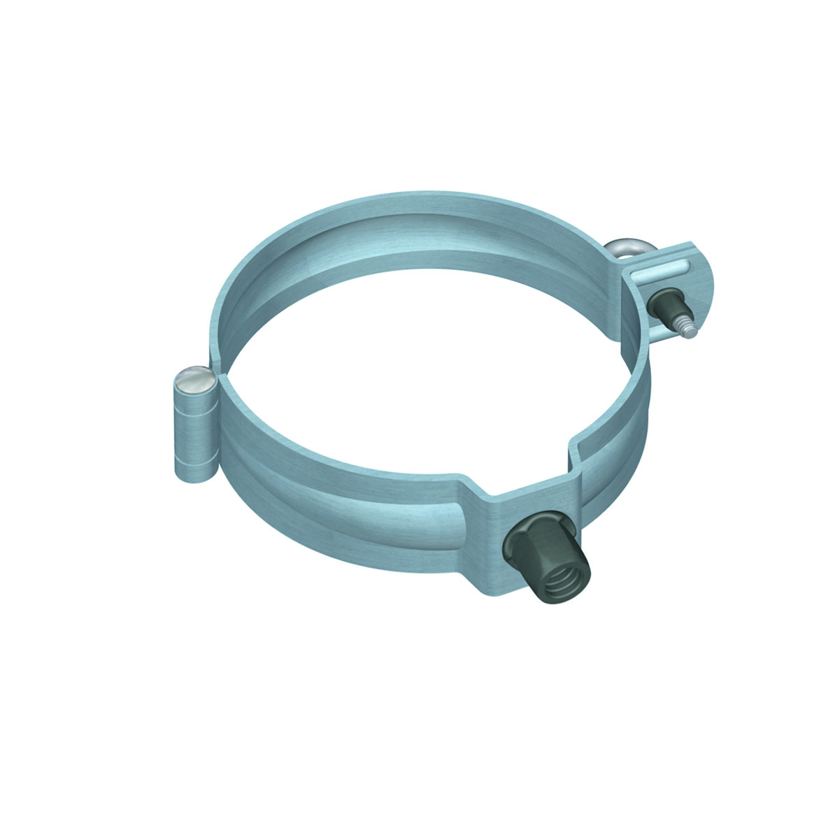 Fallrohrschelle rund