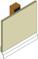 Abschlussprofil Sockelbereich Typ J