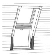 Innenfutter Wohn-Fassadenanschluss