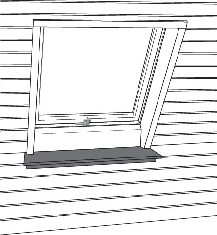 Innenfutter Fensterbank