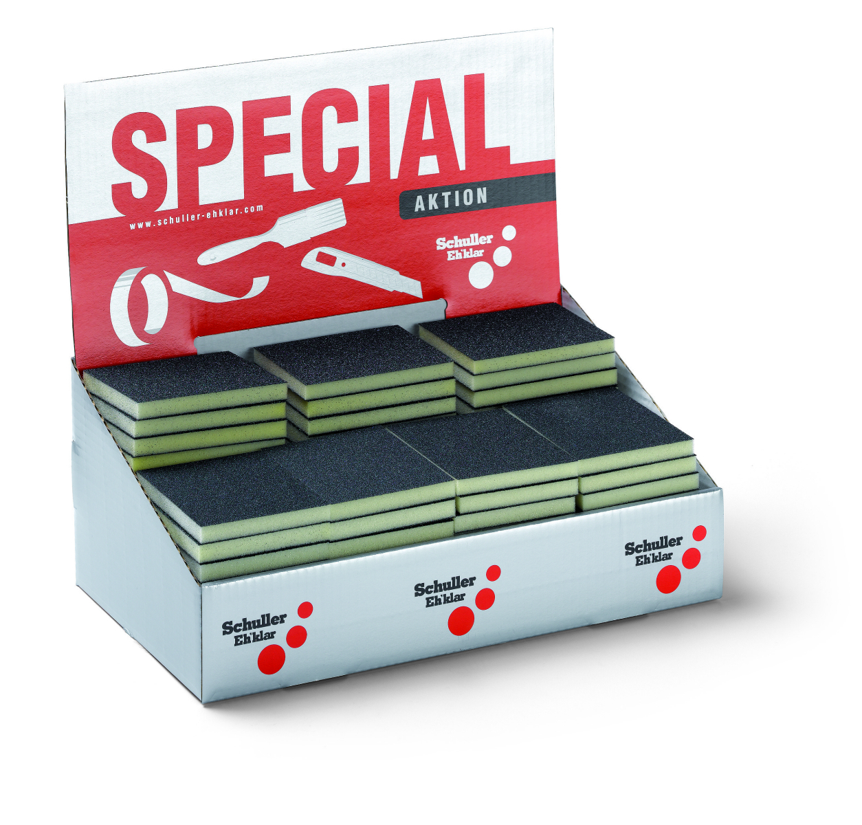 Schleifkissen-Container