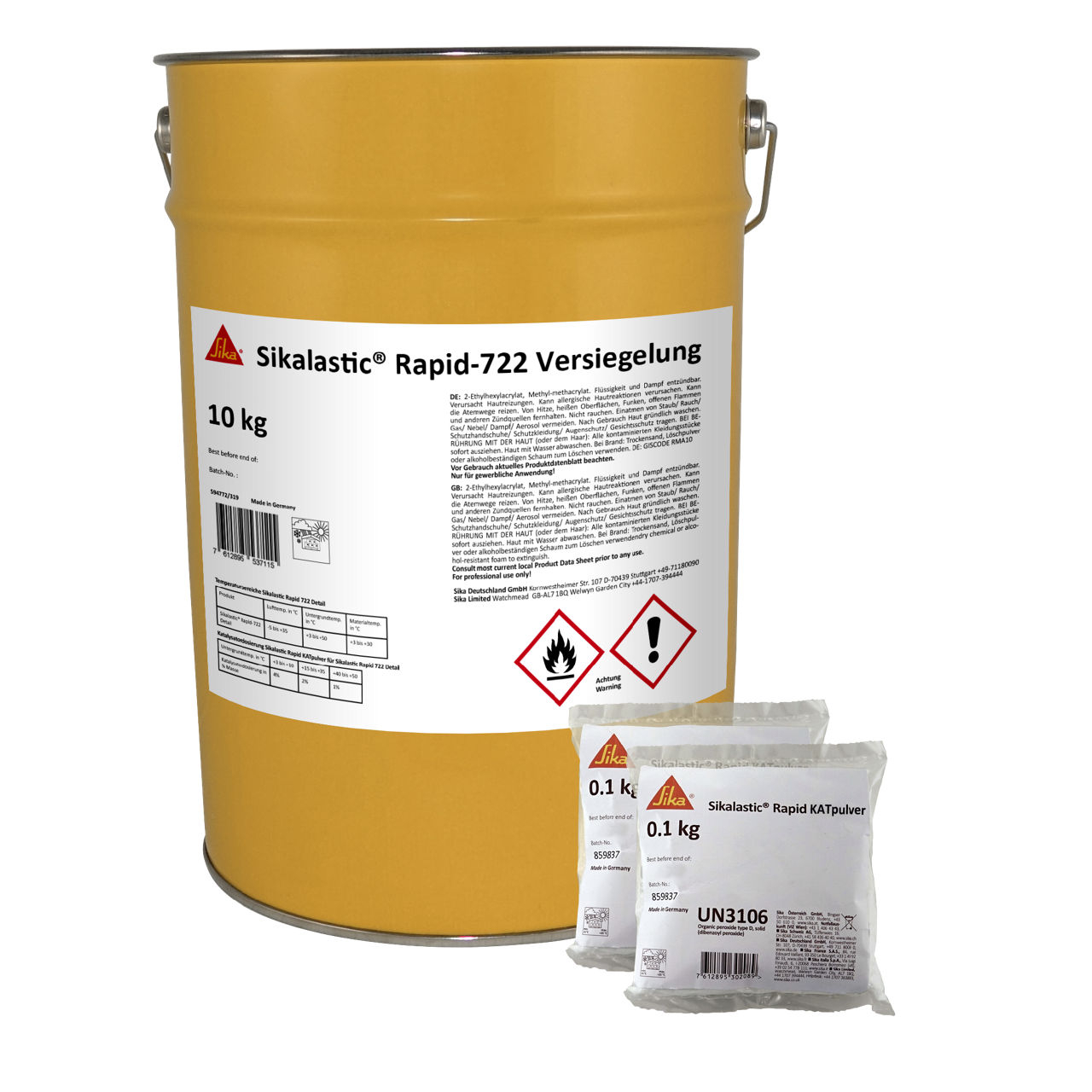 Sikalastic Rapid-722 Verl. (GSV*)