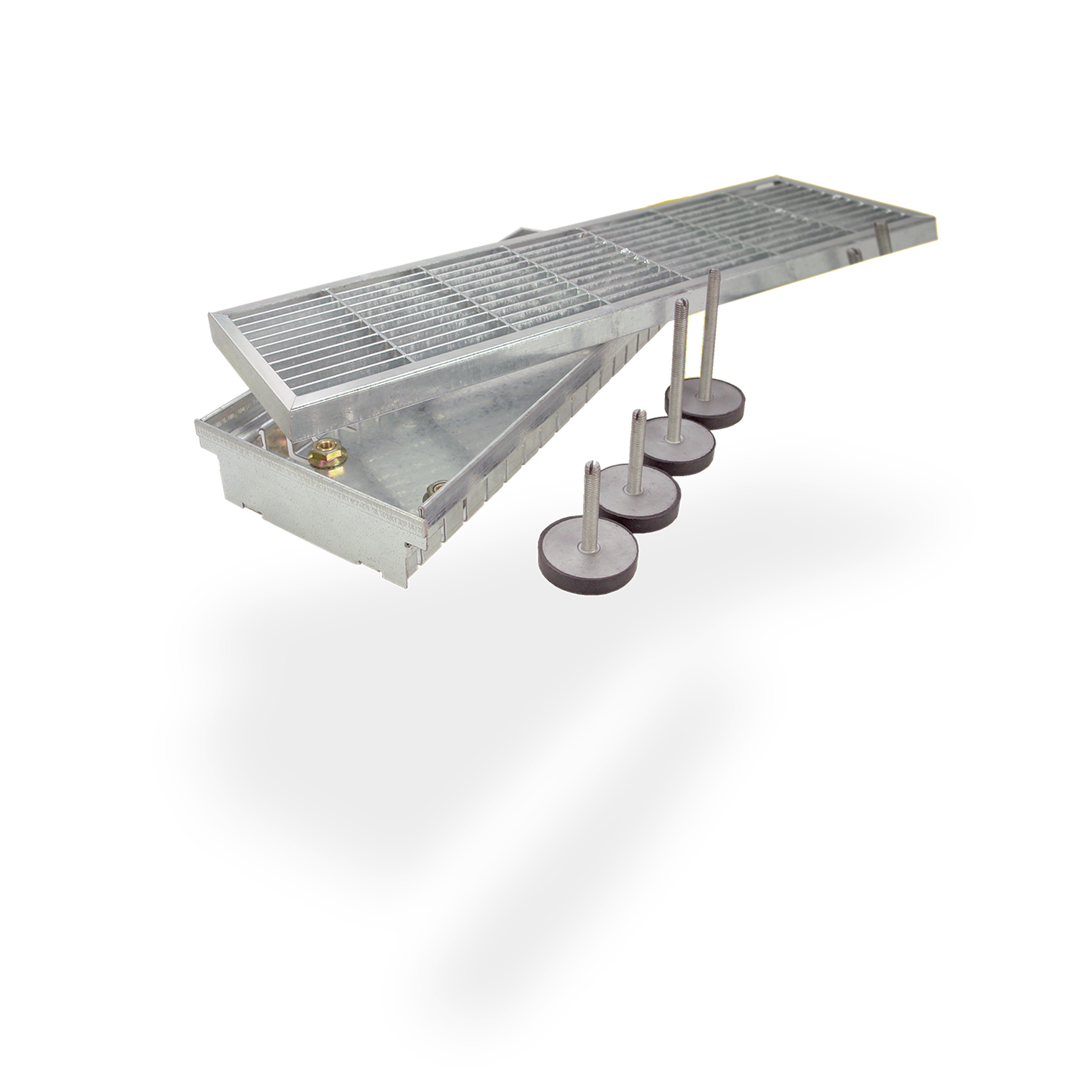 SitaDrain Kastenrinne Höheneinstellset