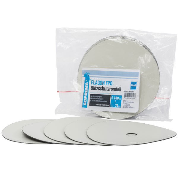 FLAGON PVC Blitzschutzrondell