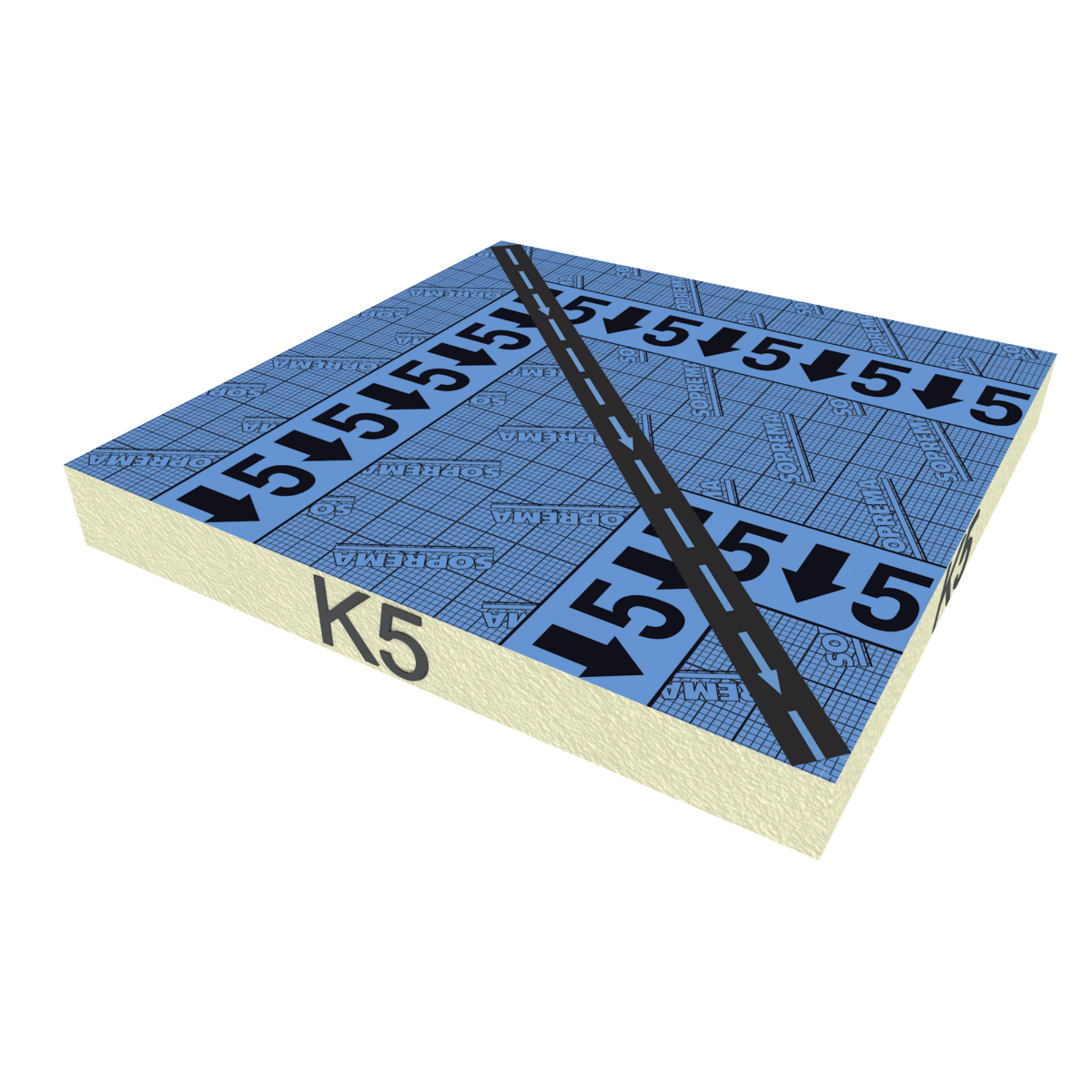 EFYOS blue smart A Gef.-Kehlplatte