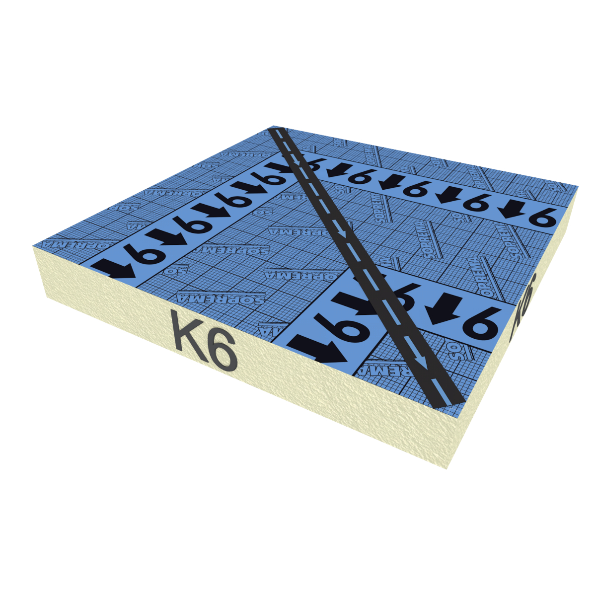 EFYOS blue smart A Gef.-Kehlplatte