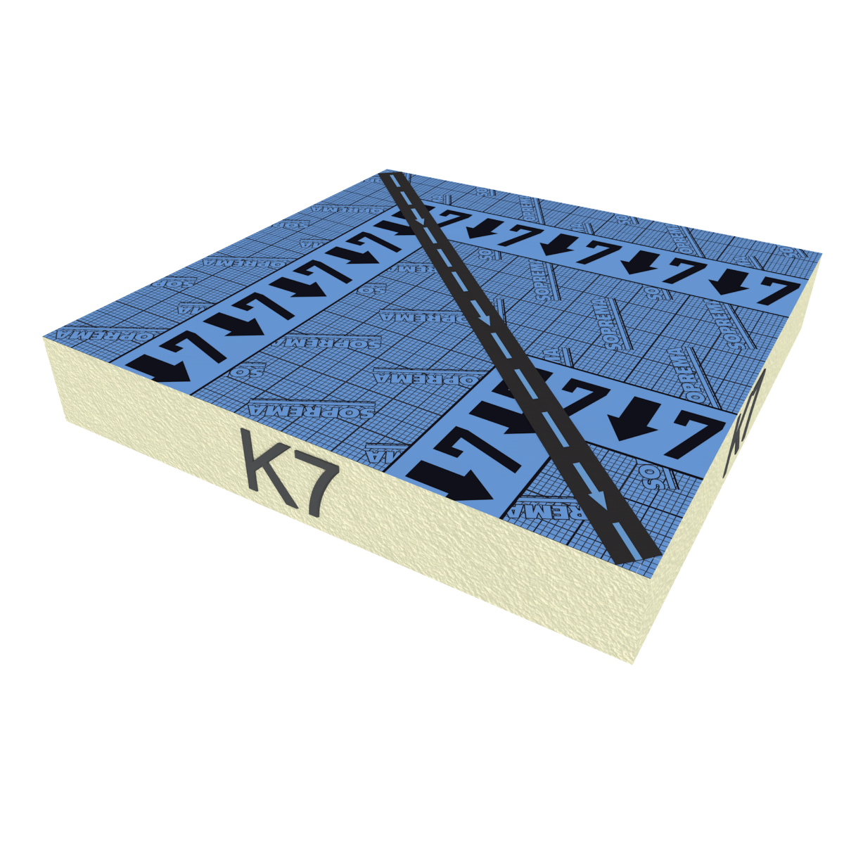 EFYOS blue smart A Gef.-Kehlplatte