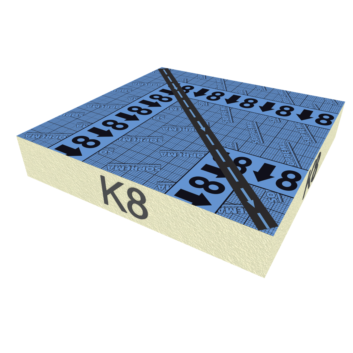 EFYOS blue smart A Gef.-Kehlplatte