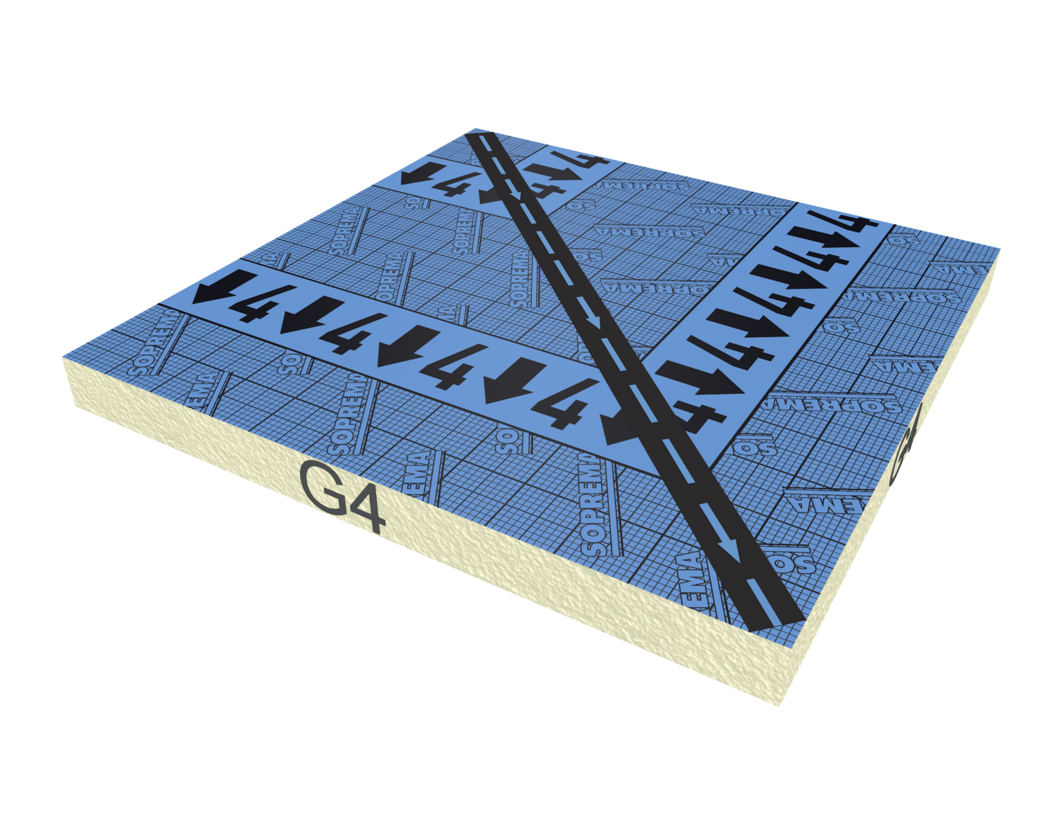 EFYOS blue smart A Gef.-Gratplatte