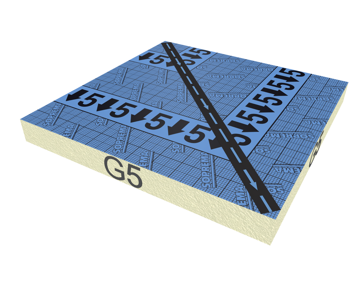 EFYOS blue smart A Gef.-Gratplatte