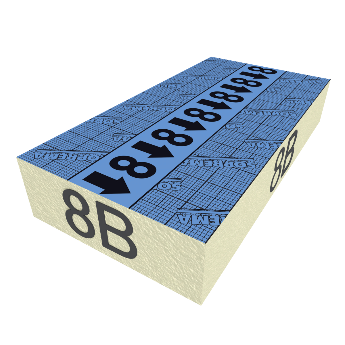 EFYOS blue smart A Traufplatte