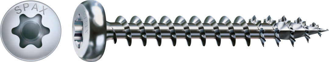 Universal Halbrundkopf