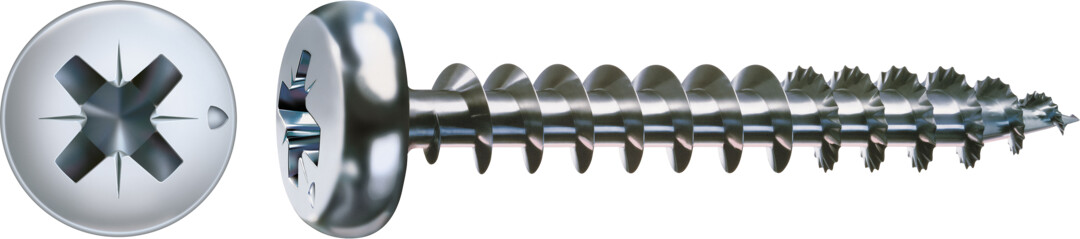 Universal Halbrundkopf