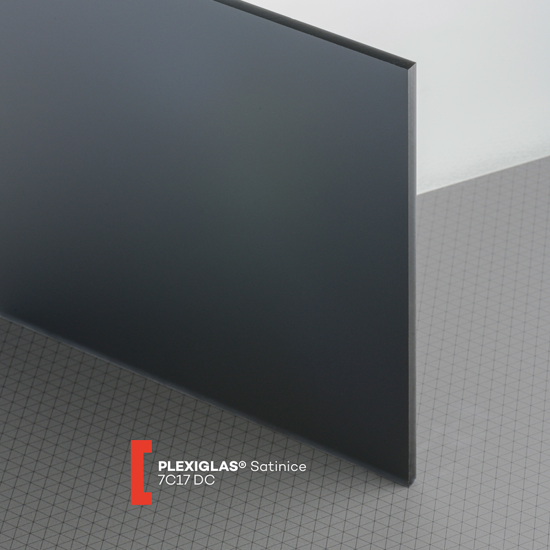 PLEXIGLAS® GS Satinice Massivplatte