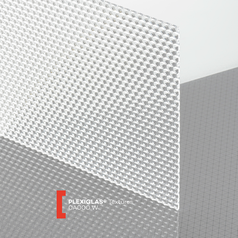 PLEXIGLAS® XT Textures Massivplatte