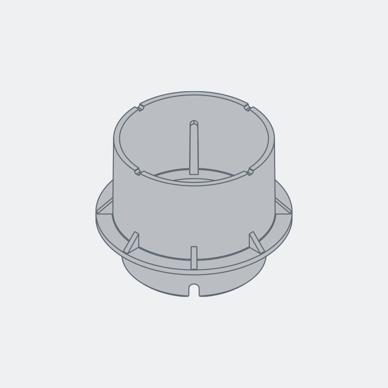 Twinson Terrace Drehfussadapter 9429