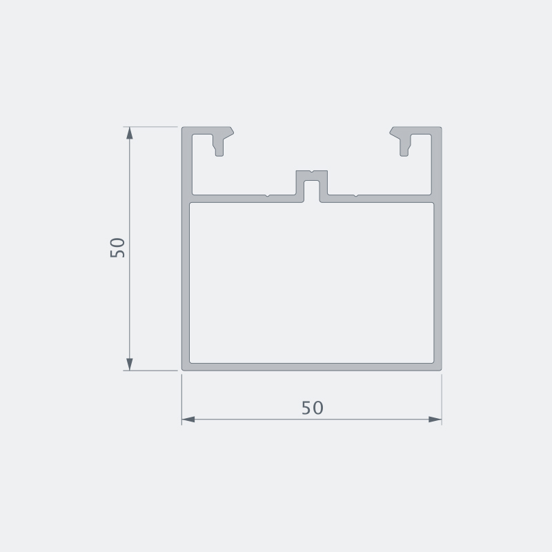Twinson Terrace Trägerprofil 9522