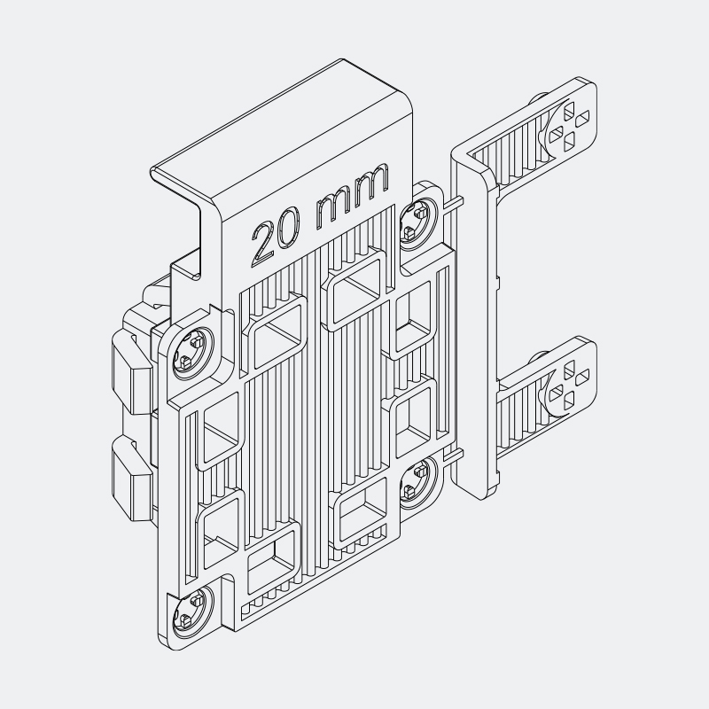 Twinson CLICK Start-/Endclip 9238