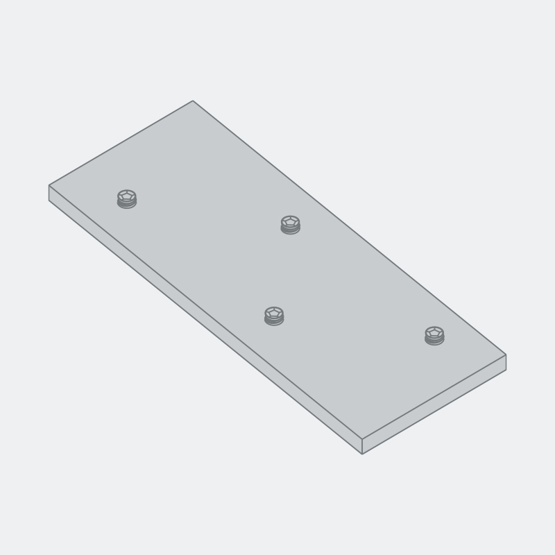 Twinson Terrace Flachverbinder 9480