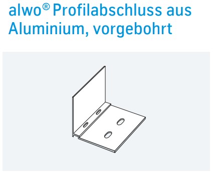 ALWO Profilabschluss-Winkel